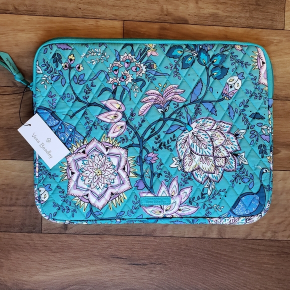 Vera Bradley Accessories Vera Bradley Padded Laptop Sleeve Peacock